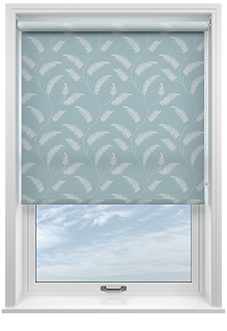 Innocence, Bermudan Blue - Roller Blind